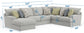 Stockbridge - Sectional With Comfort Coil Seating And 9 Accent Pillows Included