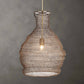 Murmur - Woven Brass 1 Light Pendant - Brass