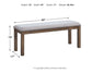 Moriville - Upholstered Bench - Beige