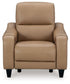 Mosswell - Power Recliner With Adj Headrest - Toffee