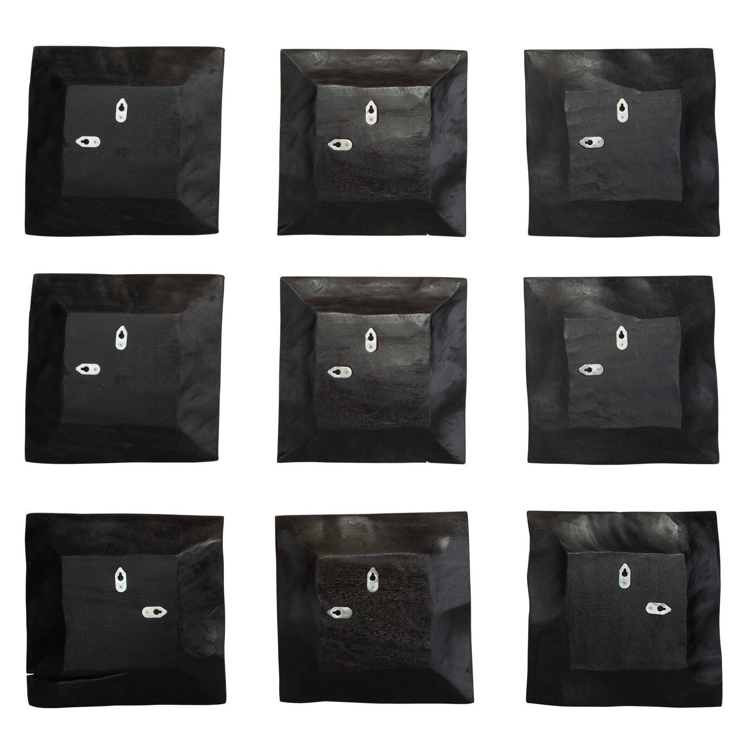 Malosi - Wood Wall Decor (Set of 9) - Black
