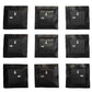 Malosi - Wood Wall Decor (Set of 9) - Black
