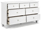 Fortman - Dresser - White