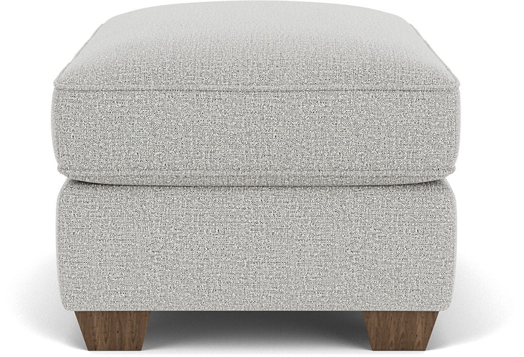 Carson - Ottoman, Heavy Thread Stitching