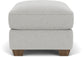 Carson - Ottoman, Heavy Thread Stitching