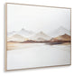 Karalen - Wall Art - White / Gray / Brown