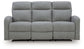 Gauntlet - 2 Pc. - Reclining Sofa And Loveseat - Sterling