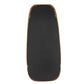 Zachari - Asymmetrical Tall Mirror - Gold / Woodtone