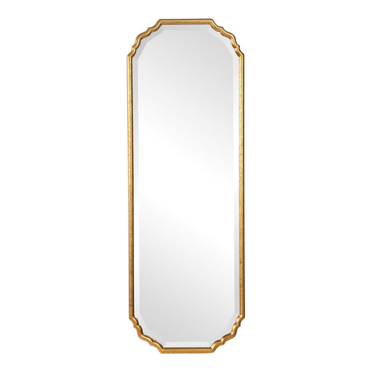 Lightly Antiqued Mirror - Metallic Gold