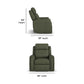 Felix - Power Recliner With Power Headrest, Lumbar, Heat & Massage