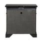 Arden Road - Nightstand With Charging Station - Satin Cherry
