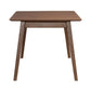 Space Savers - Rectangular Leg Table - Brown