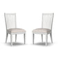 Melody - Upholstered Dining Chair (Set of 2) - White