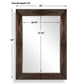 Diamond In The Rough - Wood Mirror - Gold / Woodtone