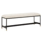 Halston - Upholstered Bench - White