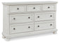 Robbinsdale - Dresser, Mirror - Antique White