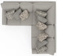 Livingston - Sectional With Comfort Coil Seating And Accent Pillows Included