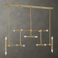 Cadre - 14 Light Modern Linear Pendant - Gold