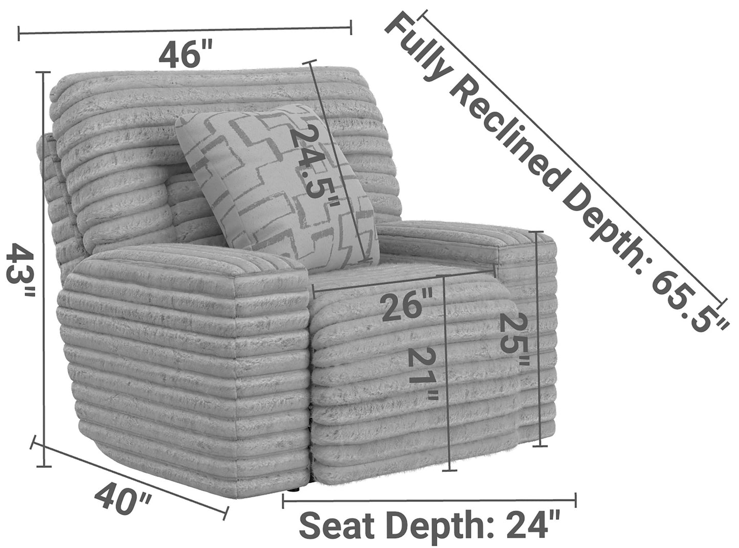 Lynx - Power Recliner With Zero Gravity
