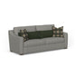 Milo - Fabric Two- Fabric Cushion Sofa