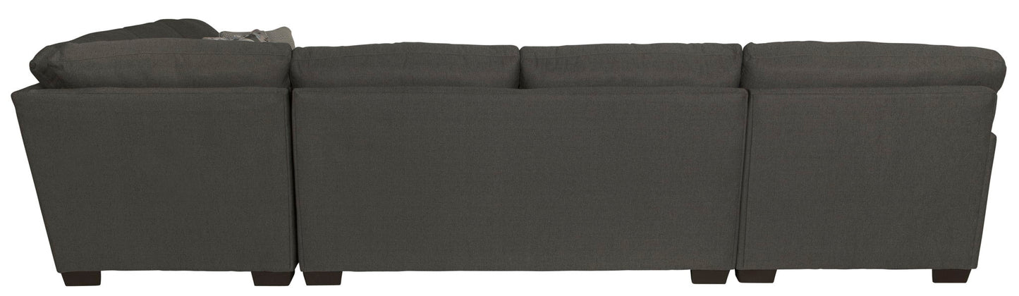Crawford - Sectional With Cocktail Ottoman