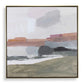 Westward - Framed Landscape Art - Black / Gold / Gray / Green / Orange / Purple / Red / White
