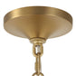 Bellaire - 1 Light Glass Shade Pendant - Gold