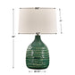 Breya - Glaze Table Lamp - Green