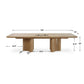 Cecelia - Dining Table - Oak