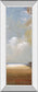 Haven By Cat Tesla - Mirror Framed Print Wall Art - Light Blue