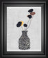 22x26 Decorated Vase with Plant II By Melissa Wang - Gray