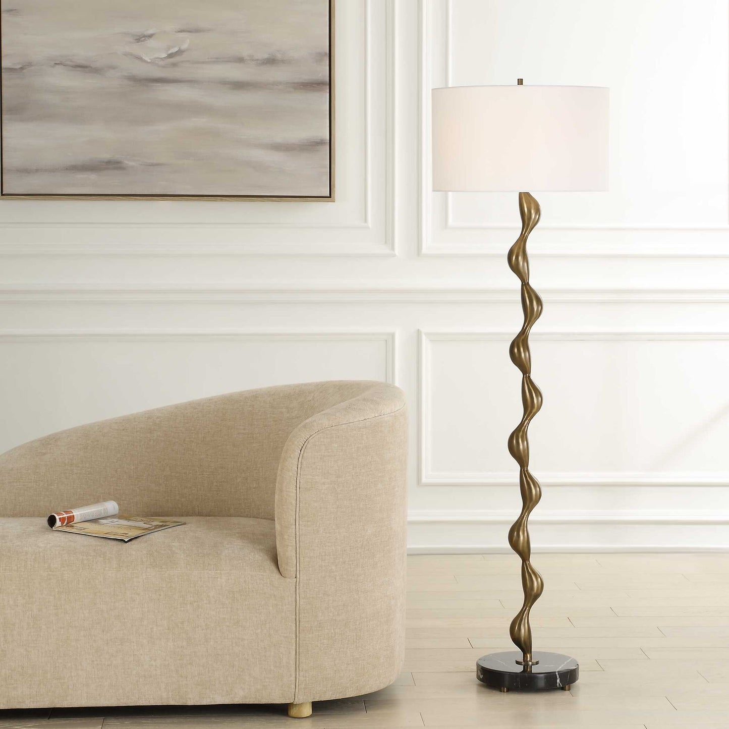 Remolino - Floor Lamp - Bronze