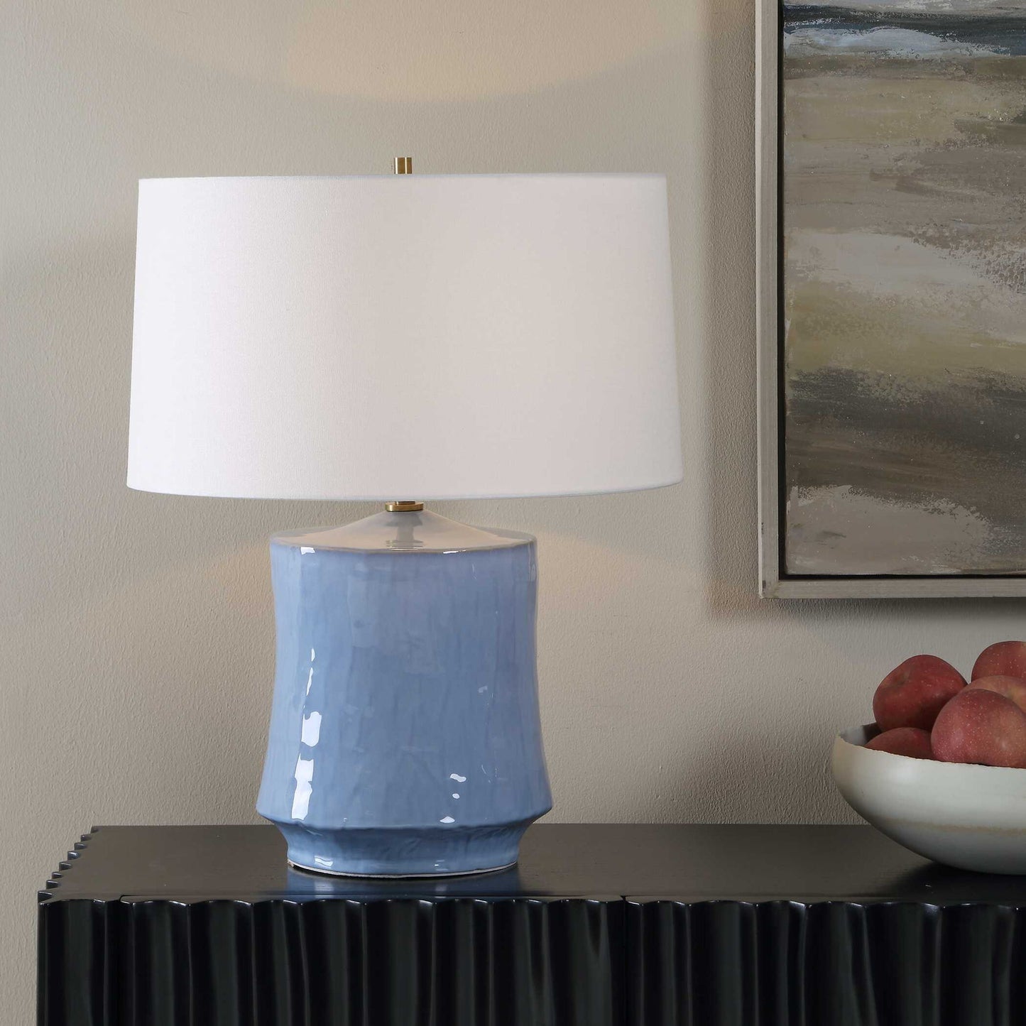 Kamara - Powder Table Lamp - Blue