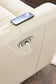Dahlmoore - Dbl Power Reclining Loveseat With Console - Almond