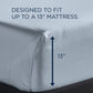 Linens - Tempur Luxe Egyptian Cotton Sheet Set - Sleepy Blue