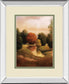 Summer's Passage II II By Udell Mirrored Frame - Light Brown