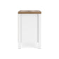 Kerisden - Two Drawer Night Stand - White / Brown