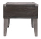 Todoe - Rectangular End Table - Dark Gray