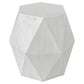 Volker - White Geometric Accent Table