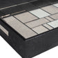 Modern - Mosaic Antique Mirrored Tray - Black