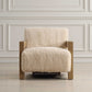 Jackson - Sheepskin Accent Chair - Light Brown