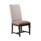 Paradise Valley - Upholstered Side Chair - Saddle Brown