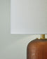 Farberman - Glass Table Lamp - Amber