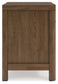 Cabalynn - Two Drawer Night Stand - Light Brown