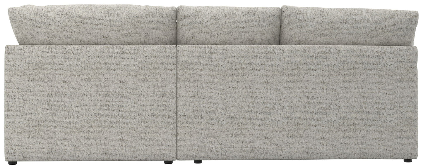 Tori - Sectional With Comfort Coil Seating, Cocktail Ottoman And Accent Pillows Included
