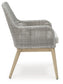 Seton Creek - Arm Chair With Cushion (Set of 2) - Gray
