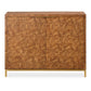Jethro - Burl 2 Door Cabinet - Woodtone