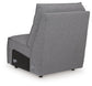 Modmax II - Reclining Sectional - Salt And Pepper