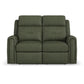 Felix - Power Reclining Loveseat With Console, Power Headrest, Lumbar, Heat & Massage