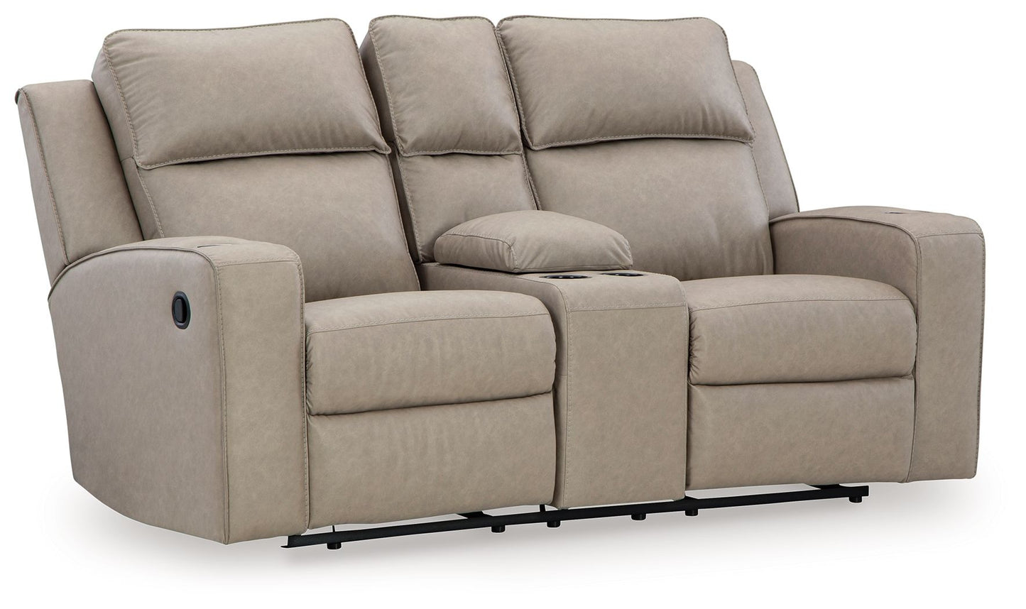 Lavenhorne - Double Reclining Loveseat With Console